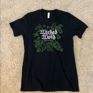 Wicked Weed Brewing (Asheville, NC)  Soft Dark Black T-shirt, MED